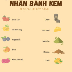 nhân bánh kem